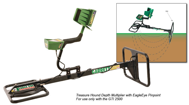 Treasure Hound Depth Multiplier with EagleEye Pinpoint for use only with the GTI 2500